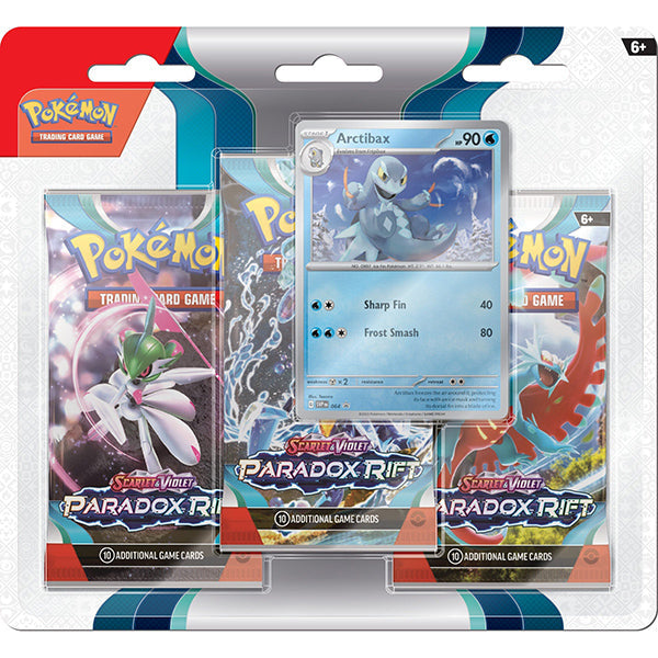 Pokemon: Scarlet & Violet 04 - Paradox Rift 3 Booster Pack Blister