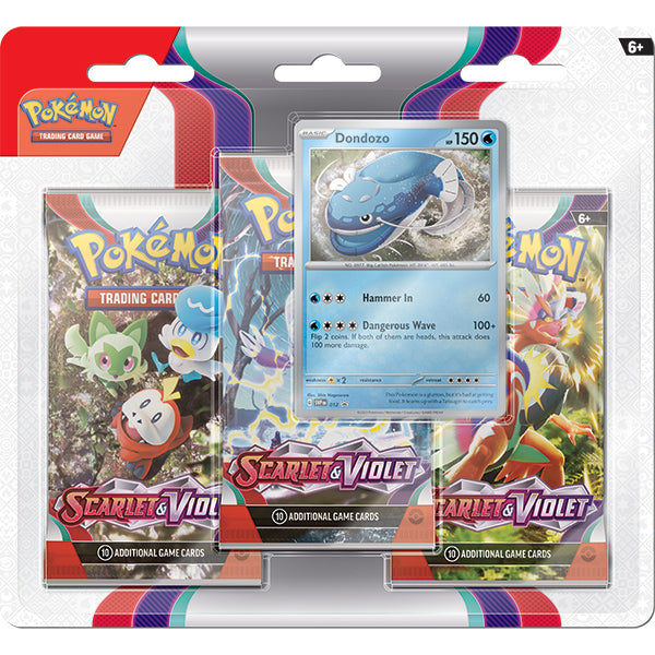 Pokemon: Scarlet & Violet 01 - 3 Booster Pack Blister