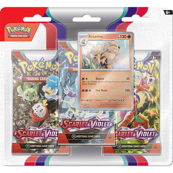 Pokemon: Scarlet & Violet 01 - 3 Booster Pack Blister