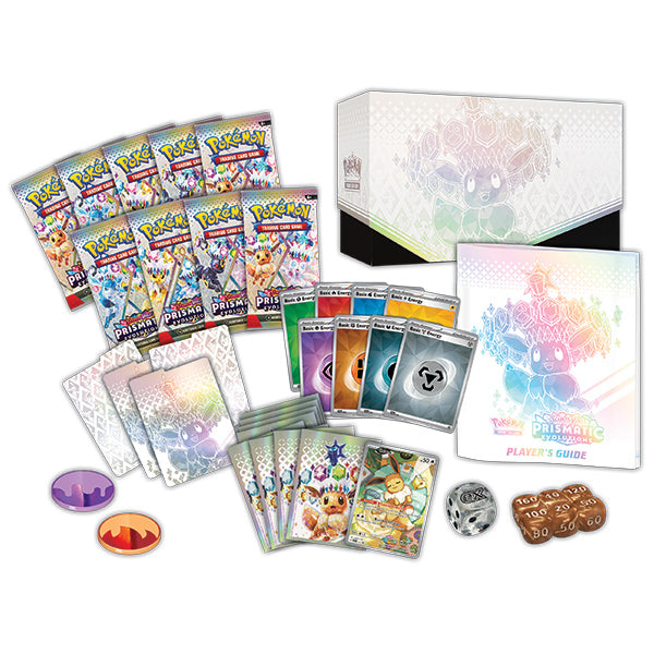 Pokemon: Scarlet & Violet 8.5 - Prismatic Evolutions Elite Trainer Box